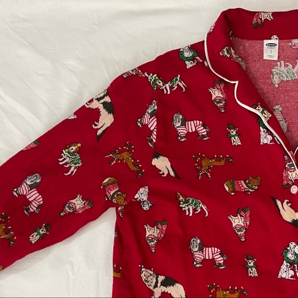 Old Navy Christmas Dog Pajama Set - Picture 2 of 3